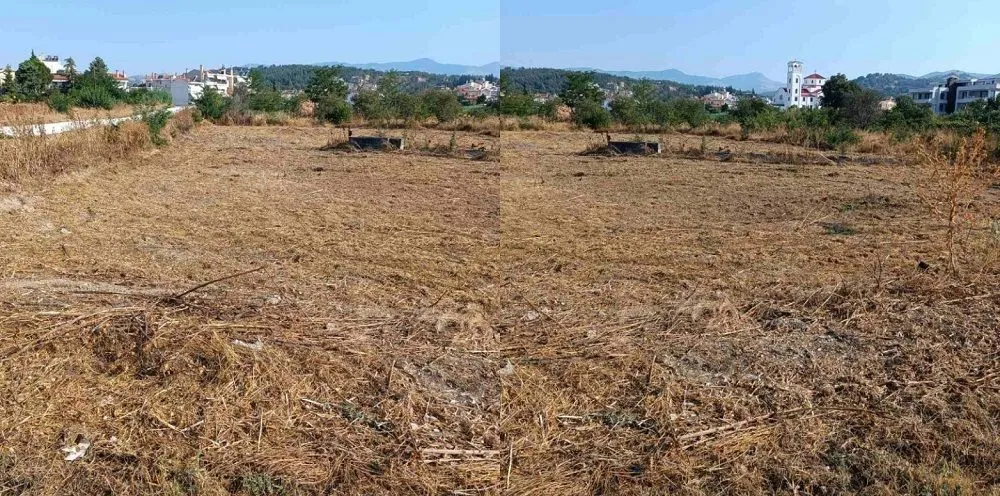 Ο Δήμος Σερρών συνεχίζει με εντατικούς ρυθμούς τον καθαρισμό δημοτικών οικοπέδων