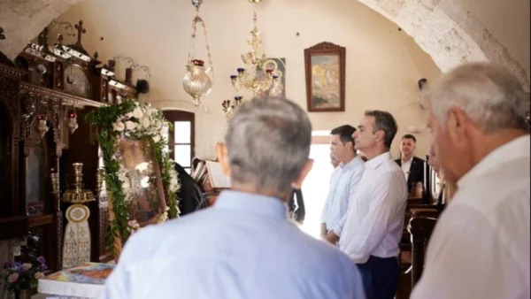 Κυρ. Μητσοτάκης: Παίρνουμε δύναμη από την Παναγία μας για να αντιμετωπίσουμε τόσο τις προσωπικές όσο και τις συλλογικές δυσκολίες