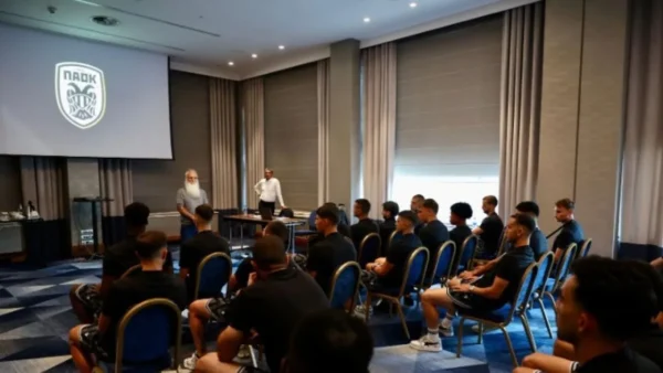 ΠΑΟΚ: Ομιλία Σαββίδη πριν τη Βόλφσμπεργκερ