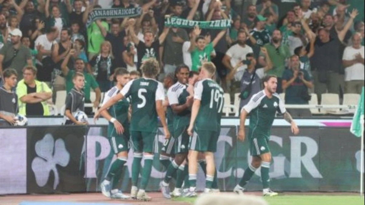 Παναθηναϊκός – Σάμσουνσπορ 2-1: "Πράσινη" ανατροπή και προβάδισμα πρόκρισης