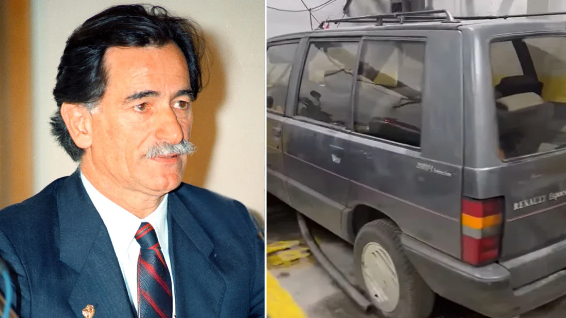 Ξεχασμένο για δεκαετίες το αυτοκίνητο του Αντώνη Τρίτση στο γκαράζ του Δήμου Αθηναίων, δείτε βίντεο