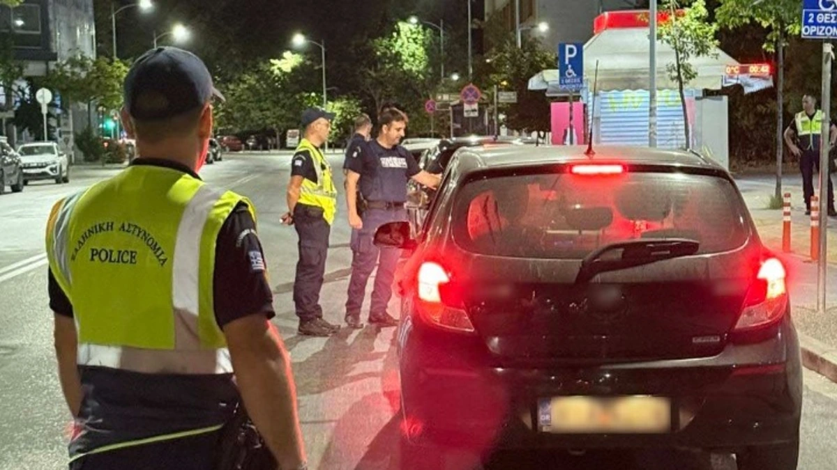 Μέσα σε λίγες ώρες 516 παραβάσεις σε τροχονομικούς έλεγχους στην Κ.Μακεδονία