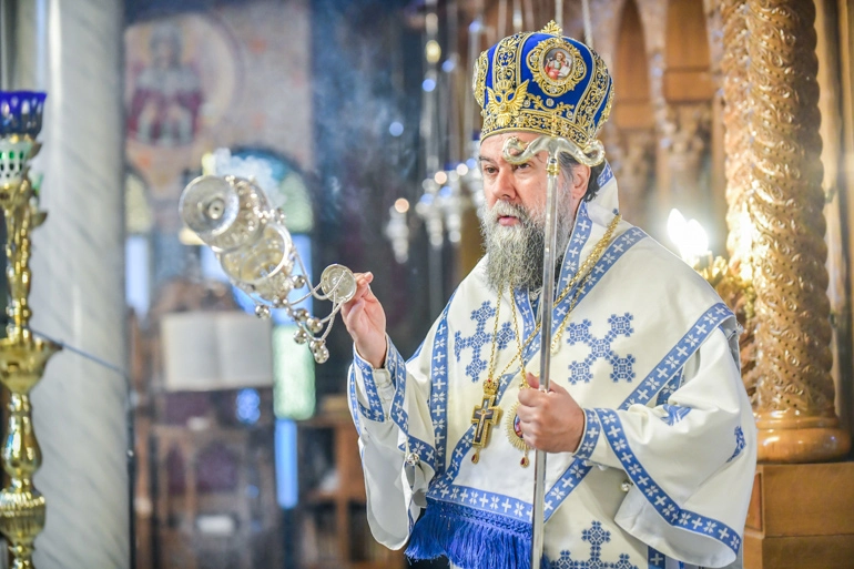 O Σερρών Θεολόγος χειροτόνησε ιερέα τον Θεοδόσιο Δεληγιάννη στην Ευαγγελίστρια - φωτο