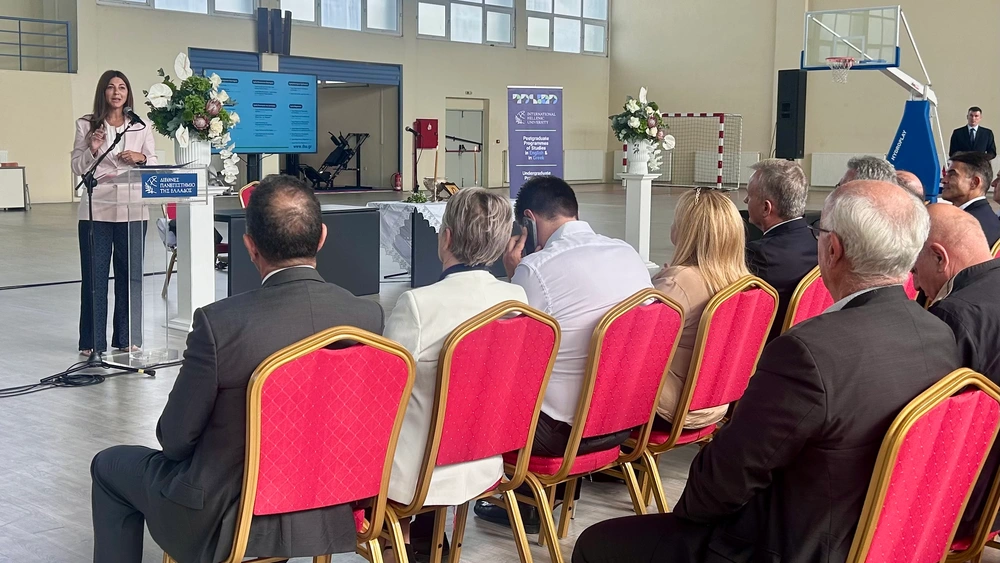 Τις νέες φοιτητικές εστίες και το νέο γυμναστήριο του ΔΙΠΑΕ στη Θεσσαλονίκη εγκαινίασε η Σοφία Ζαχαράκη - φωτο