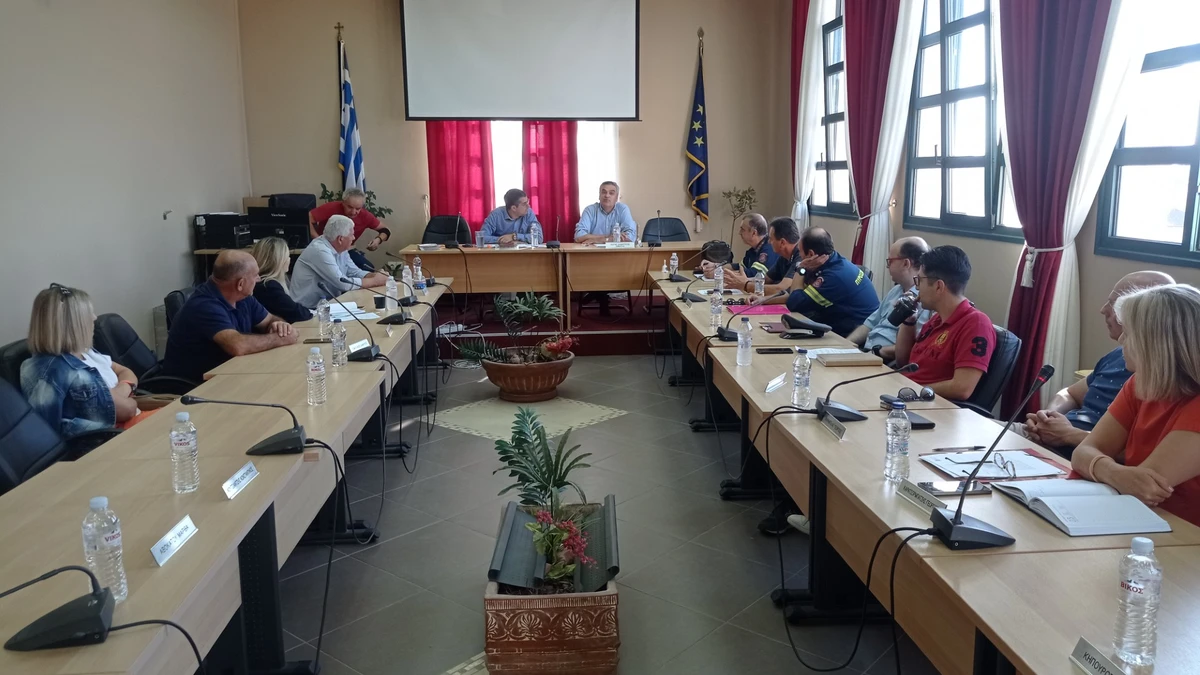 Σύγκλιση Τοπικού Επιχειρησιακού Συντονιστικού Οργάνου Πολιτικής Προστασίας Δήμου Εμμανουήλ Παππά