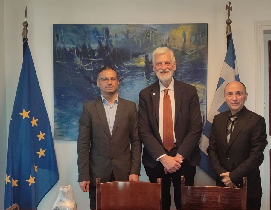 Συνάντηση της Ένωσης Συντακτών Επαρχιακού Τύπου με τον Υφυπουργό Εξωτερικών