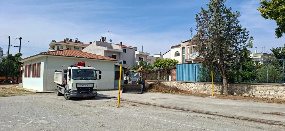 Συνεχίζονται οι παρεμβάσεις στα σχολεία του Δήμου Σερρών-Αυτοψία της Δημάρχου και του Αντιδημάρχου Παιδείας