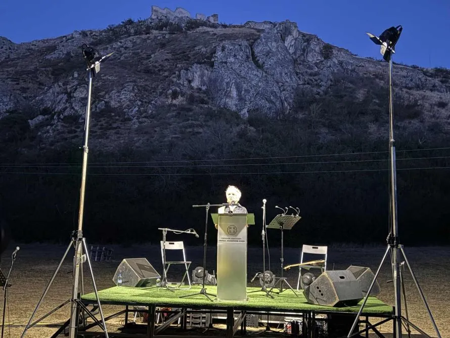 Φωτίστηκε το βυζαντινό φρούριο του 14ου αιώνα «Γυναικοκάστρο» στο Κιλκίς