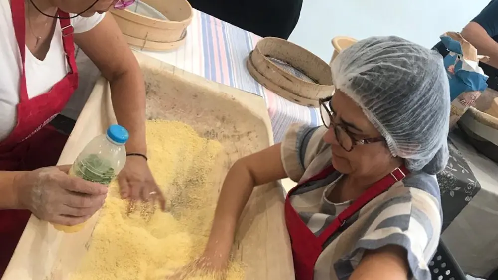 2ο εργαστήριο παρασκευής κουσκούς στο Καλαμπάκι την Κυριακή 28 Σεπτεμβρίου