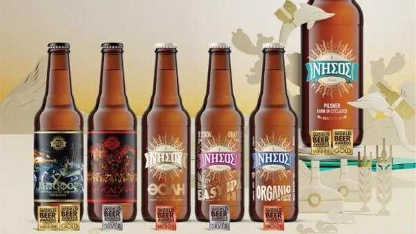 Νέα, διεθνής αναγνώριση στα World Beer Awards 2025 για την ζυθοποιία ΝΗΣΟΣ-Έξι μπύρες, οκτώ βραβεία
