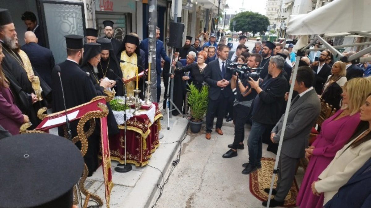 Θεσσαλονίκη: Εγκαίνια του εκκλησιαστικού φοιτητικού οικοτροφείου της Μητρόπολης από τον Οικουμενικό Πατριάρχη