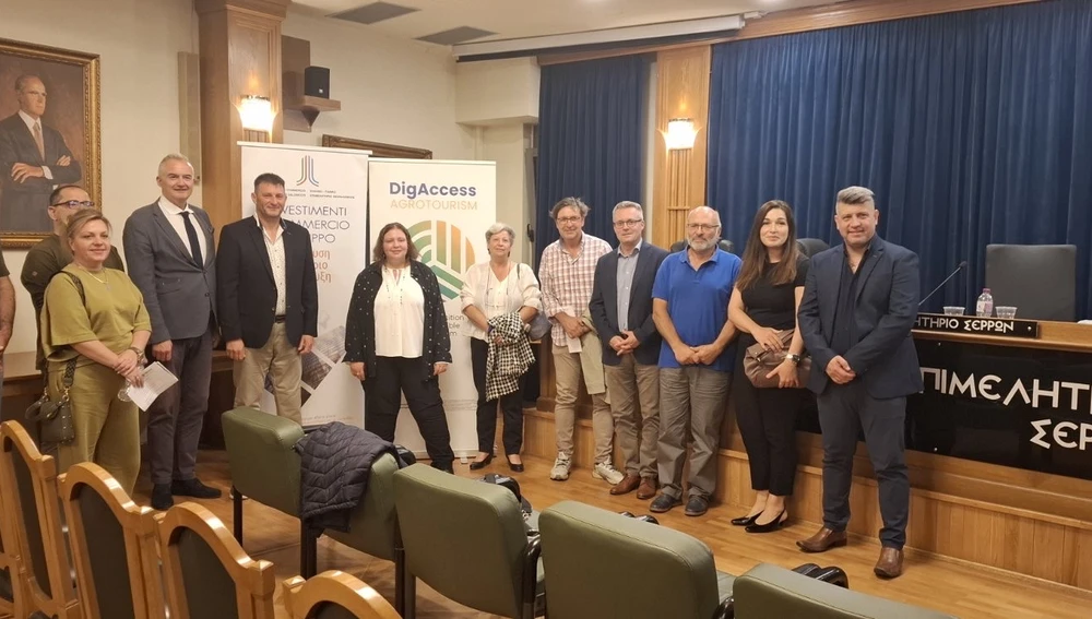 Η Αγροξενία, το Ελληνο-Ιταλικό  Επιμελητήριο και το Επιμελητήριο Σερρών για τη ψηφιακή επανάσταση του αγροτουρισμού