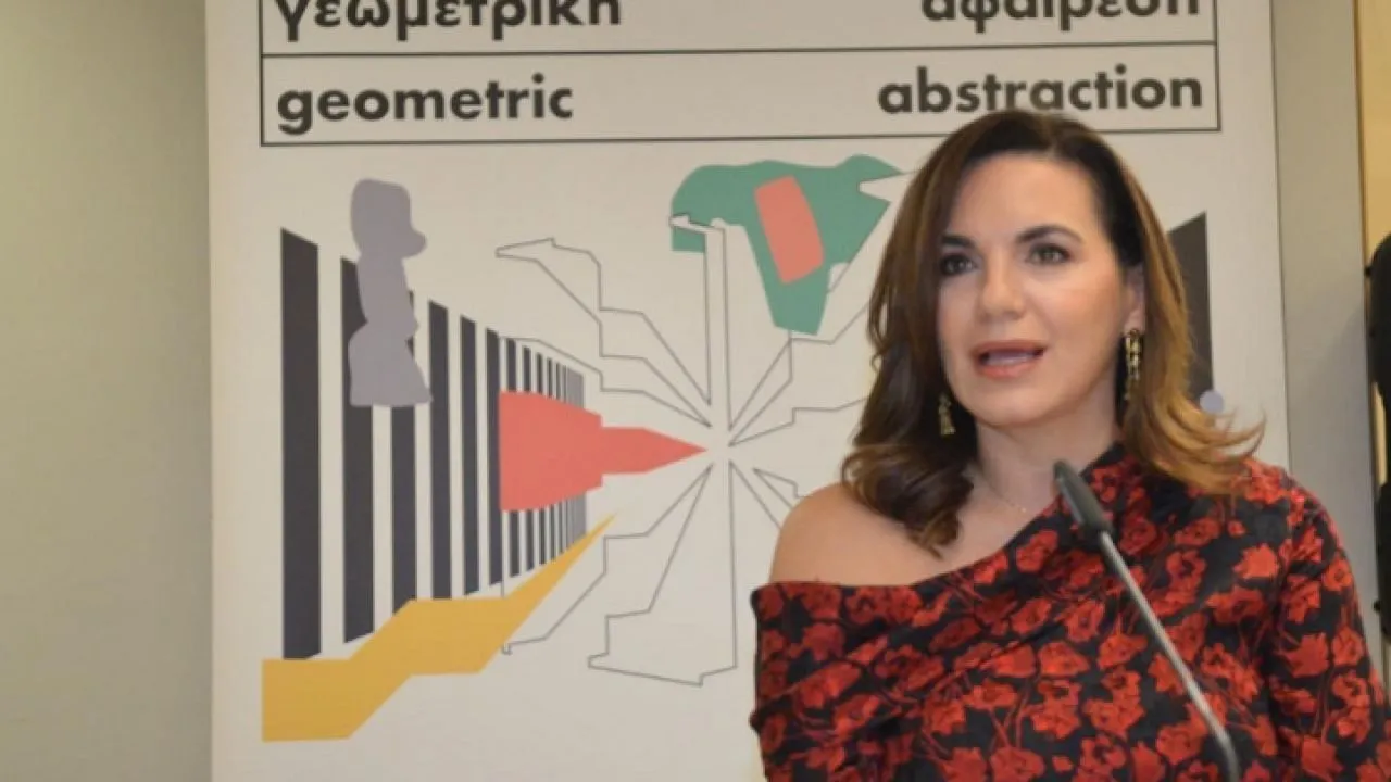 Η Όλγα Κεφαλογιάννη εγκαινίασε έκθεση στο Ίδρυμα Εικαστικών Τεχνών και Μουσικής Β. & Μ. Θεοχαράκη