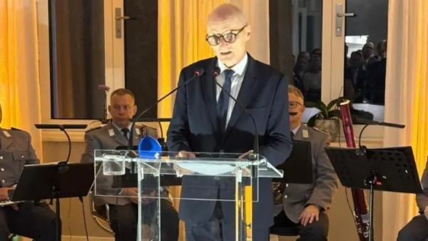 Τα 35 χρόνια από την επανένωση της Γερμανίας εορτάστηκαν με δεξίωση που παρέθεσε ο πρέσβης Αντρέας Κιντλ