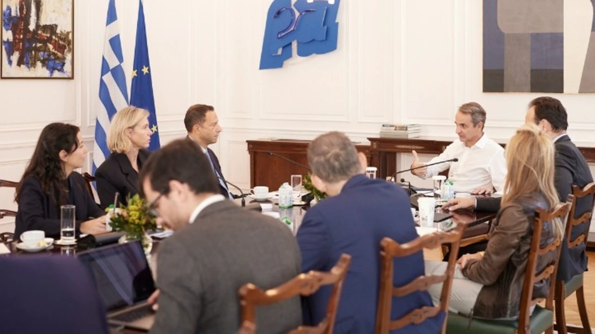 Συνάντηση του πρωθυπουργού με τον αντιπρόεδρο της Google, αρμόδιο για ιδιωτικότητα και ασφάλεια