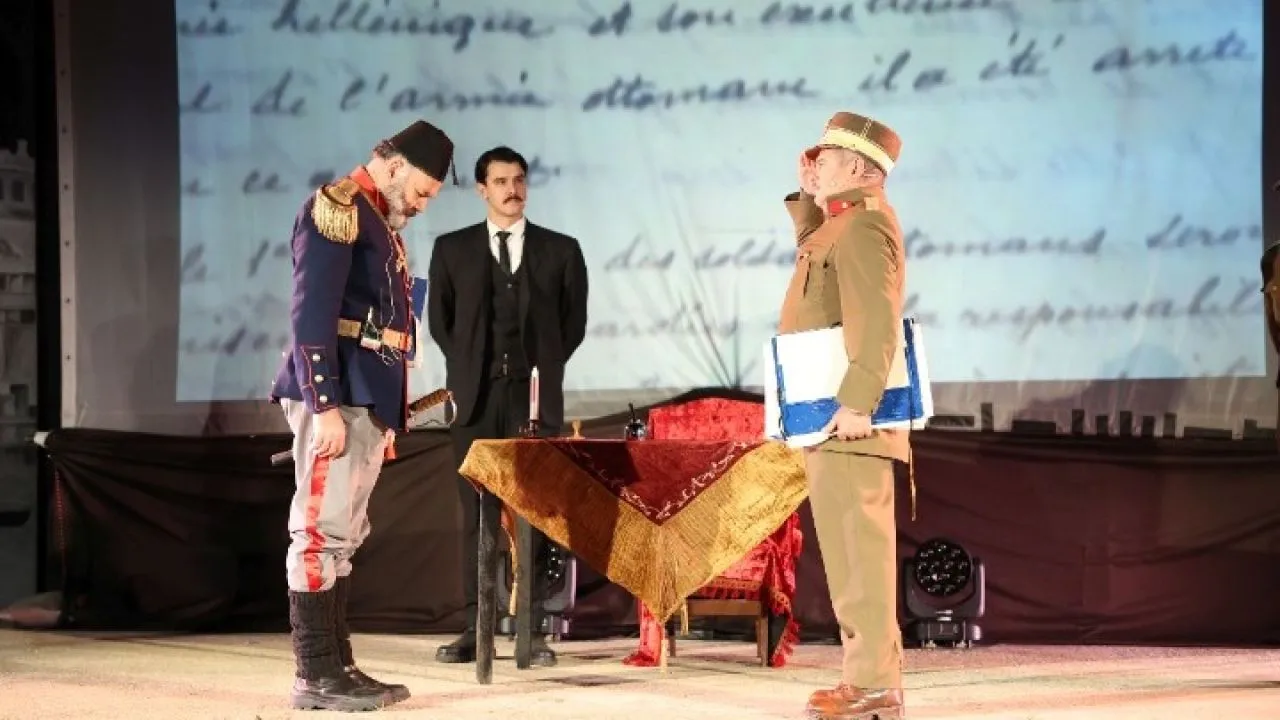 Τα ιστορικά γεγονότα του 1912 αναβίωσαν στην Έπαυλη Τόψιν στη θεατρική παράσταση «Γέφυρα Απελευθέρωσης»