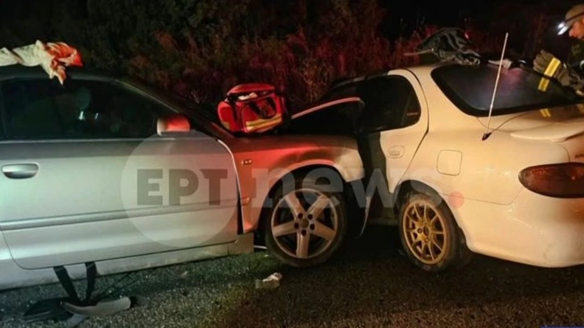 Θανατηφόρο τροχαίο στην Εύβοια – Ένας νεκρός και τέσσερις σοβαρά τραυματίες