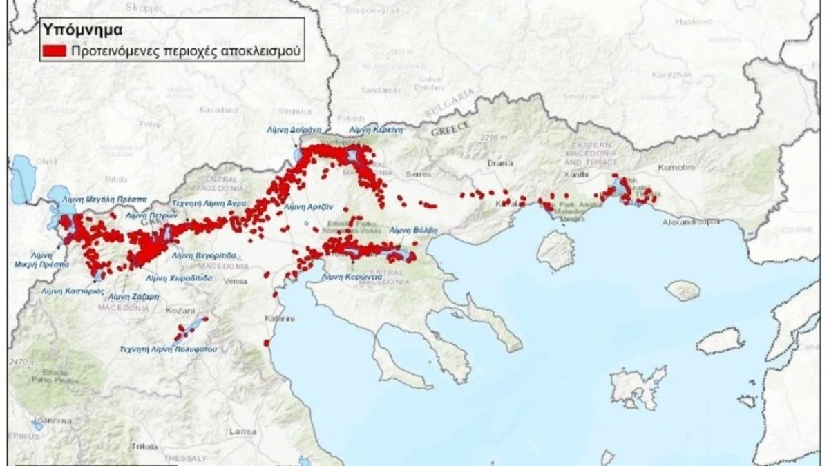 Λαιμός Πρεσπών: Ανοιχτούς αεροδιάδρομους για τους πελεκάνους χωρίς αιολικούς σταθμούς ενέργειας