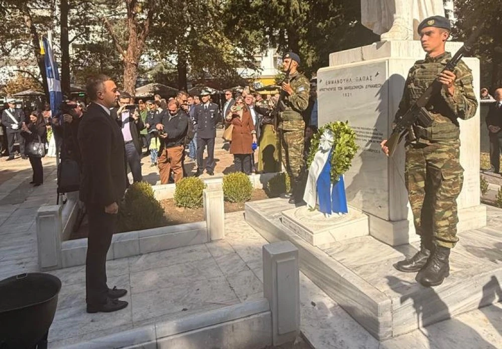 Χατζηβασιλείου για την εθνική επέτειο της 28ης Οκτωβρίου: «Το "ΌΧΙ" εκείνο δεν ειπώθηκε μόνο τότε – το λέμε κάθε μέρα, ξεκάθαρα και αποφασιστικά»