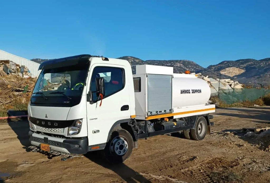 Ο Δήμος Σερρών συνέδραμε στην κατάσβεση της φωτιάς στο Νέο Σούλιμε τρεις υδροφόρες και ένα μηχάνημα έργου