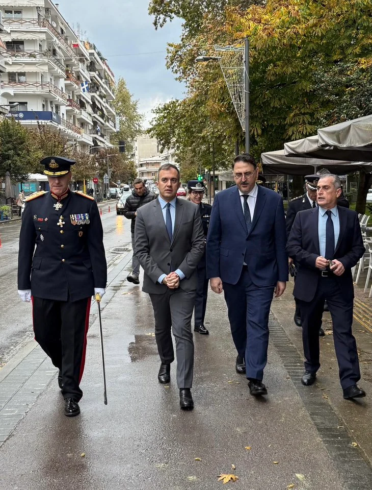 Χατζηβασιλείου στις Σέρρες: Τιμούμε τα στελέχη των Ενόπλων Δυνάμεων που επαγρυπνούν με πίστη και αφοσίωση στην πατρίδα