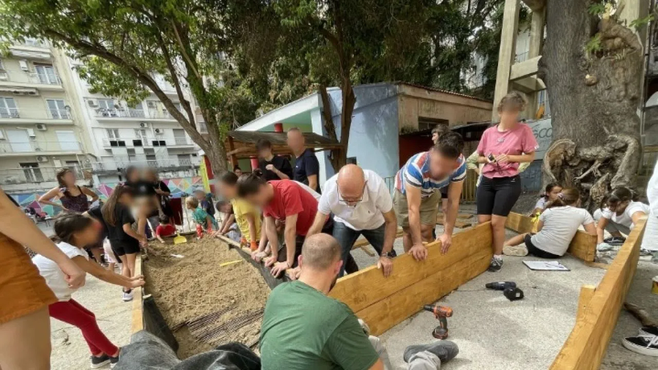 Νέος σχολικός λαχανόκηπος με τη βοήθεια της Περιβαλλοντικής Οργάνωσης Μαμαγαία