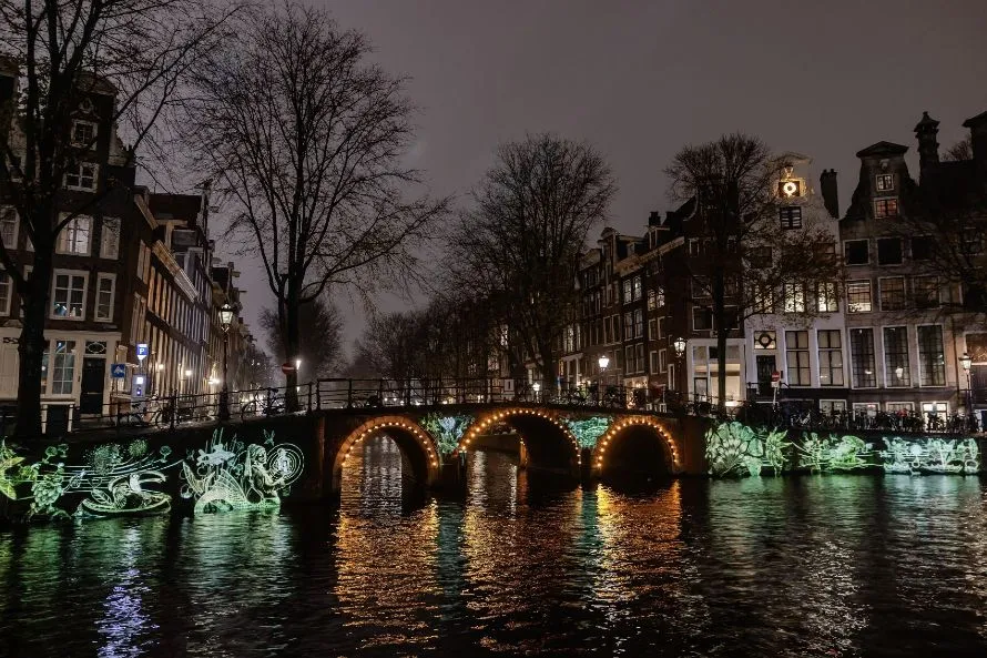 Το Φεστιβάλ Φωτός μετατρέπει το Άμστερνταμ σε υπαίθριο Μουσείο