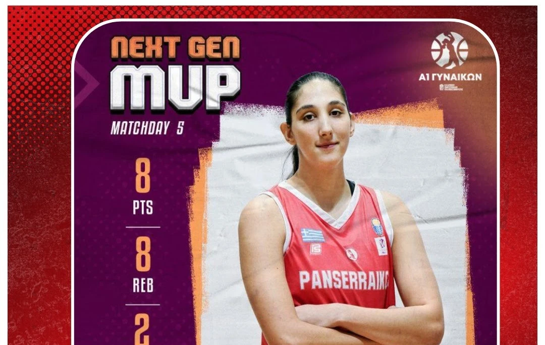 Πανσερραϊκός Α1 Γυναικών: MVP Next Gen Αλεξιά