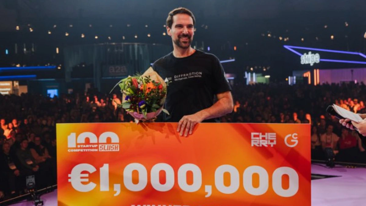 H startup Diffraqtion του Έλληνα Γιάννη Γαλατσάνου κέρδισε το πρώτο βραβείο στο διαγωνισμό Slush 100