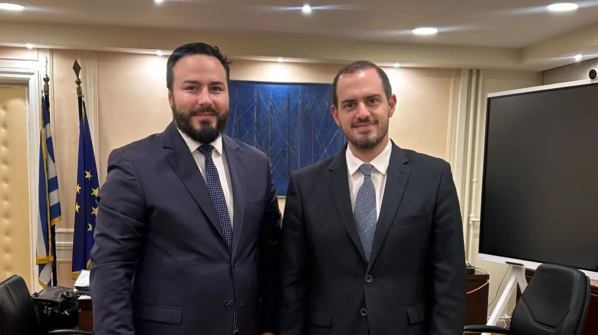 Συνάντηση εργασίας του Διαμαντή Γκολιδάκη με τον Υφυπουργό Γιώργο Κώτσηρα