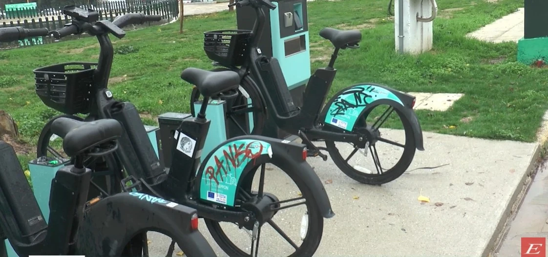 Βανδάλισαν τα καινούργια ηλεκτρικά ποδήλατα του δήμου Σερρών - video