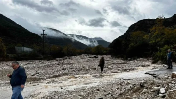 Στις πληγείσες από την κακοκαιρία περιοχές της Ηπείρου, ο Β. Σπανάκης