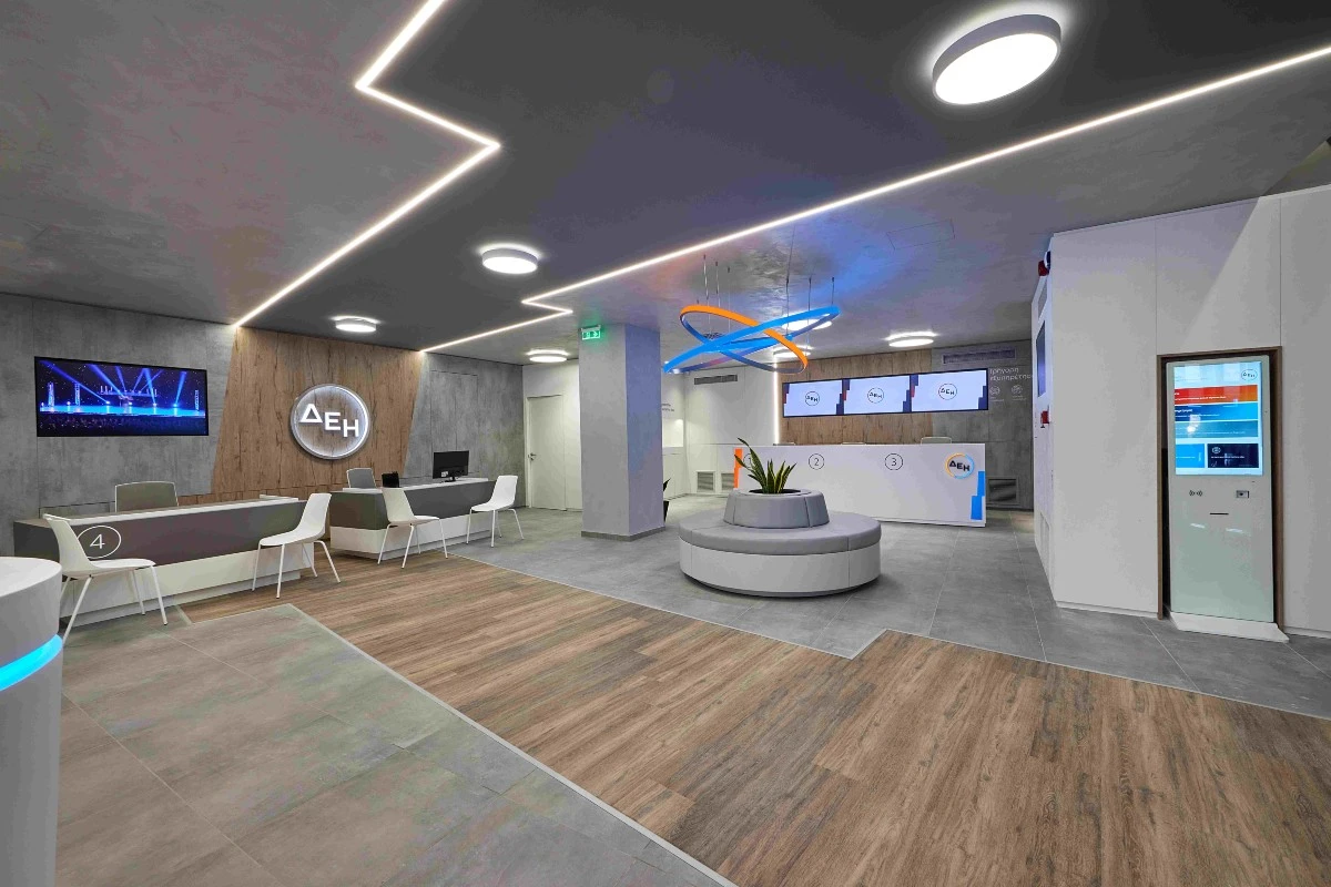 Ανανεωμένο σε νέα διεύθυνση το κατάστημα ΔΕΗ στην Καβάλα 