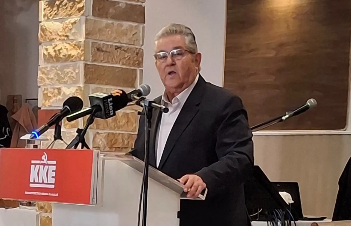 Δ. Κουτσούμπας από Σέρρες: Συμπόρευση με το ΚΚΕ, για να βρει ελπιδοφόρα διέξοδο η δυσαρέσκεια απέναντι στην κυβερνητική πολιτική