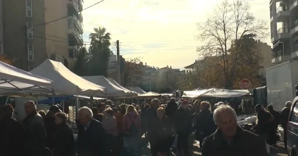 Πλημμύρισε κόσμο η λαϊκή αγορά των Σερρών - Μικρό το ενδιαφέρον για τα βιομηχανικά προϊόντα