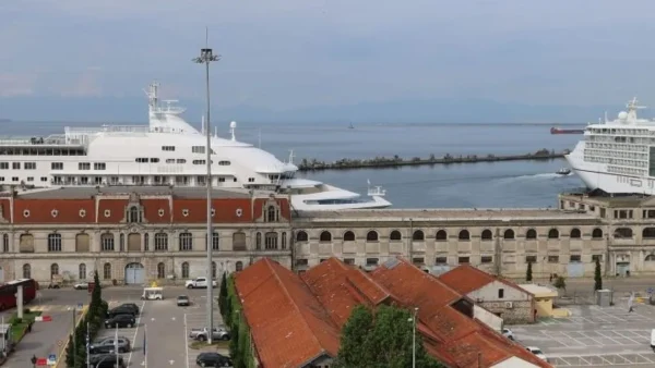 Τελευταία προσέγγιση στο λιμάνι της Θεσσαλονίκης του Celestyal Journey