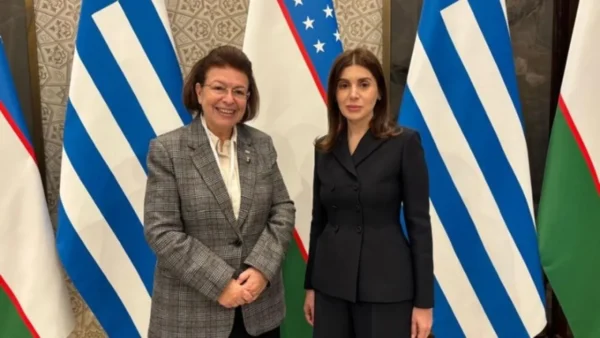 Διμερείς συναντήσεις εργασίας Λ. Μενδώνη στο Ουζμπεκιστάν