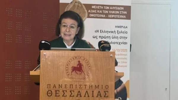 Λ. Μενδώνη: Η ελληνική χειροτεχνία είναι ζωντανό κύτταρο δημιουργίας, μοχλός ανάπτυξης της περιφέρειας