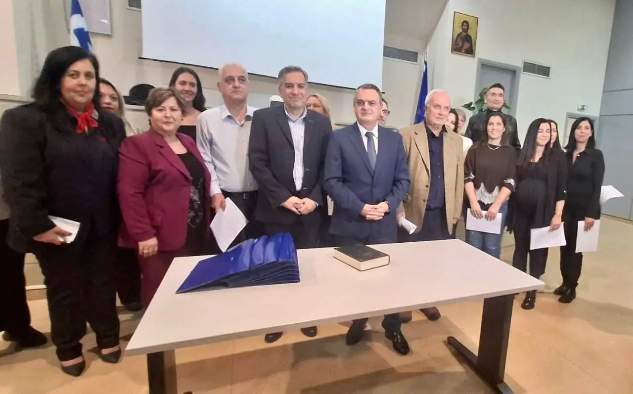 Νοσοκομείο Σερρών: Ορκίστηκαν σήμερα 14 νέοι υπάλληλοι και νοσηλευτές - video