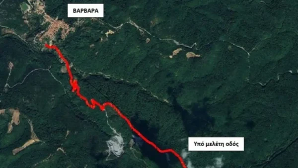 Χαλκιδική: Προς ολοκλήρωση ο οδικός άξονας Βαρβάρας–Νεοχωρίου