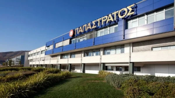 Η Παπαστράτος ολοκλήρωσε την πρώτη φάση της «πράσινης» επένδυσης στο εργοστάσιό της στον Ασπρόπυργο