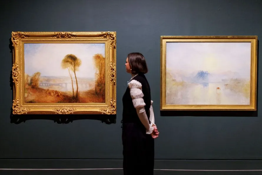 Δύο σημαντικοί ζωγράφοι της Βρετανίας και αντίπαλοι σε έκθεση στο Λονδίνο