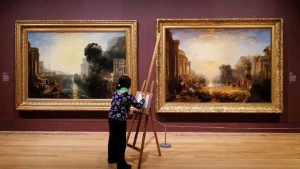 Δύο σημαντικοί ζωγράφοι της Βρετανίας και αντίπαλοι σε έκθεση στο Λονδίνο