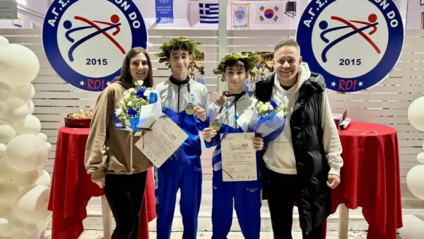 Roi Tae Kwon do - Σέρρες: Διακρίσεις στο Πανευρωπαϊκό Πρωτάθλημα Cadets