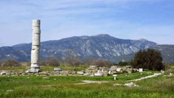 Έργο προστασίας του αρχαιολογικού χώρου του Ηραίου της Σάμου από τη θαλάσσια διάβρωση