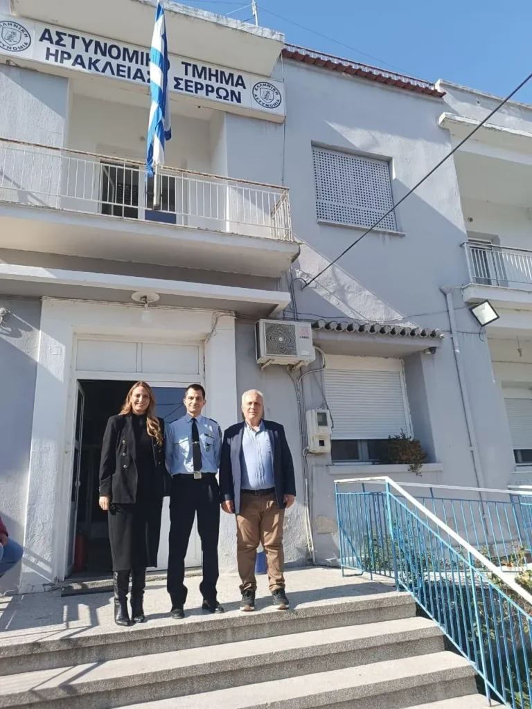 Περιοδεία της συντονίστριας του Γραφείου του Πρωθυπουργού στη Βόρεια Ελλάδα Ελ. Σώκου στον δήμο Ηράκλειας