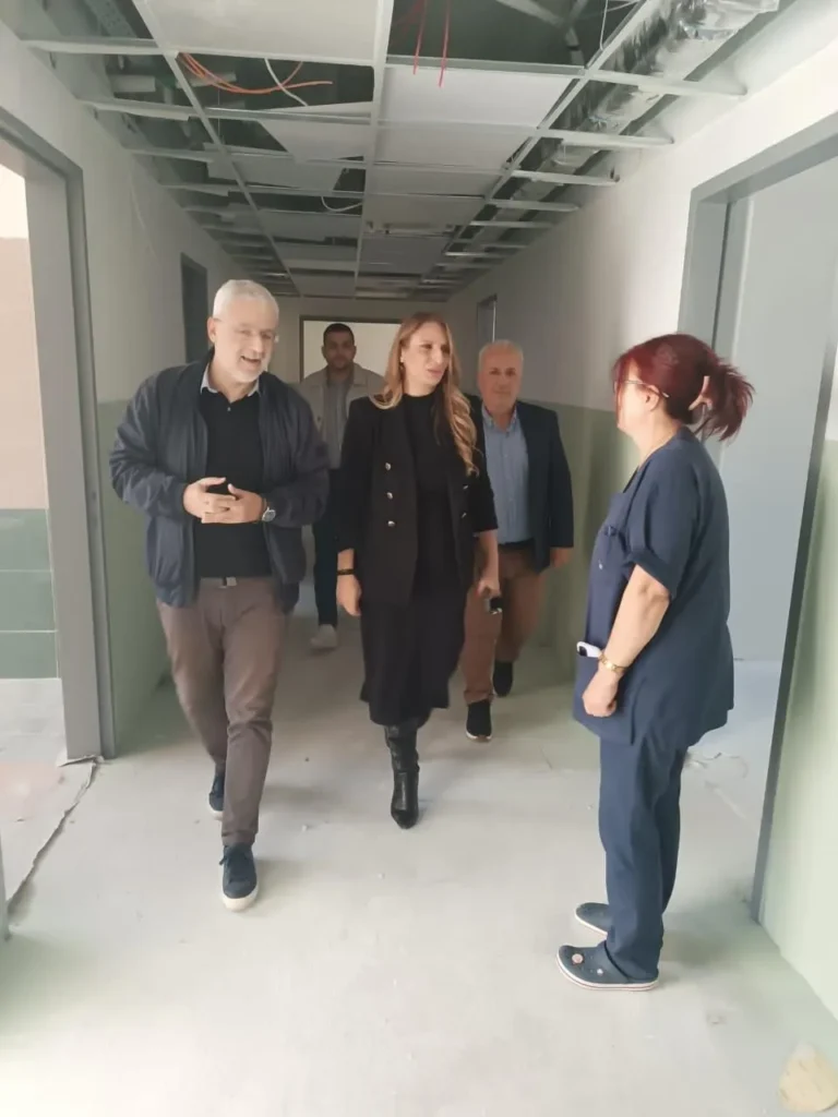 Περιοδεία της συντονίστριας του Γραφείου του Πρωθυπουργού στη Βόρεια Ελλάδα Ελ. Σώκου στον δήμο Ηράκλειας