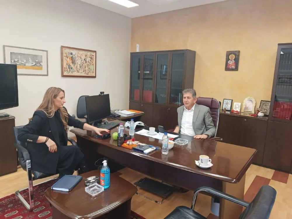 Περιοδεία της συντονίστριας του Γραφείου του Πρωθυπουργού στη Βόρεια Ελλάδα Ελ. Σώκου στον δήμο Ηράκλειας