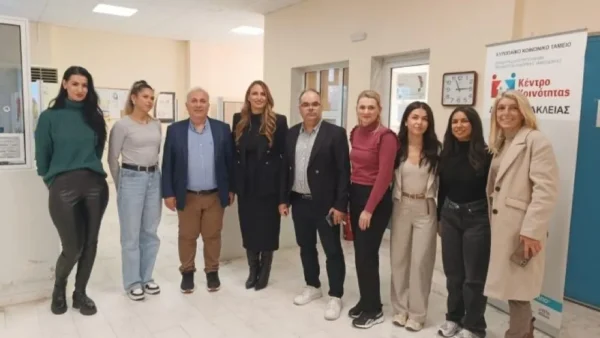 Περιοδεία της συντονίστριας του Γραφείου του Πρωθυπουργού στη Βόρεια Ελλάδα Ελ. Σώκου στον δήμο Ηράκλειας