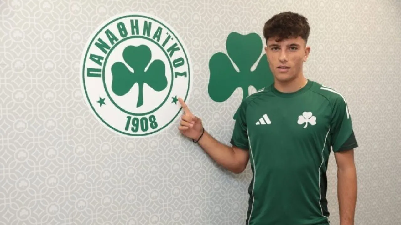 Παναθηναϊκός: Πρώτο επαγγελματικό συμβόλαιο για τον 18χρονο μεσοεπιθετικό Σωτήρη Τερζή